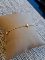 Pulseira Infantil 3 Estrelinhas Ouro Amarelo 