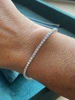 Pulseira Riviera Diamante Ouro Branco