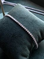 Pulseira Riviera Diamante Ouro Branco