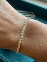 Bracelete Diamante Ouro Amarelo