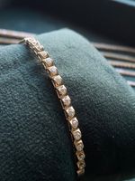 Bracelete Diamante Ouro Amarelo