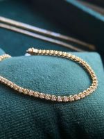 Pulseira Riviera Diamante Ouro Amarelo