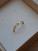 Anel Corda Diamante Ouro Amarelo