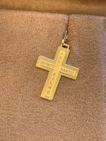 Pingente Cruz Ouro Amarelo