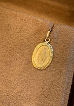 Pingente Nossa Senhora das Graças Ouro Amarelo