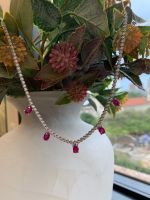 Colar Chocker Rubi Diamante Ouro Branco
