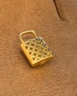 Pingente Cadeado Ouro Amarelo