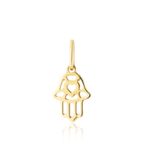 Pingente Mão de Fátima Ouro Amarelo
