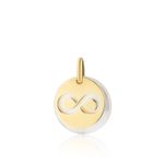Pingente Infinito Ouro Amarelo