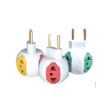 ADAPTADOR PINO BOLA 4 ENTRADAS 10A/250V