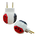 ADAPTADOR PINO BOLA 4 ENTRADAS 10A/250V