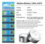 BATERIA TMI AG13/LR44 C/10