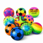 BOLA DE VINIL COLORIDA (60G)