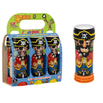 Bolha de Sabão com Joguinho Labirinto 50ml – Pack com 6 Unidades (Pirata ou Princesa)