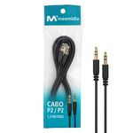 CABO DE ÁUDIO P2/P2 (1,5 METRO) MAXMIDIA