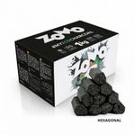 Carvão Coco Zomo 1Kg Hexagonais