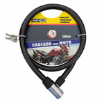 CADEADO PARA BICICLETA/MOTO 120CM 