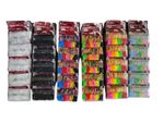 ELÁSTICO  PARA CABELO CARTELA COM 5 PACKS