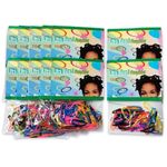 ELASTICO LIG CABELO PCT C/12 PCKS COLORIDO