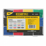 ESPAGUETE ISOLANTE TERMO RETRÁTIL MALETA C/560 PEÇAS 