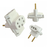 ADAPTADOR BENJAMIN  Triplo Universal – 3 Saídas