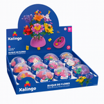 BLOCOS DE MONTAR FLORES XALINGO (12 OVOS)