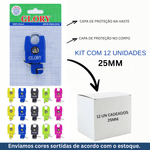CADEADO COM CAPA DE PROTEÇÃO 25MM CART INDIVIDUAL