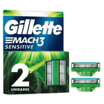 CARGA REFIL GILLETTE MACH3 C/2 UN