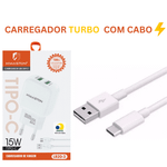 Carregador H'Maston Duplo USB 15W – Tipo-C
