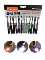 CHAVEIRO LASER CARTELA C/12 UN