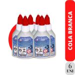 COLA BRANCA 40G PCT C/6 UN