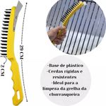 ESCOVA DE AÇO COM RASPADOR SQ