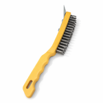 Escova de Aço com Raspador – Limpeza Pesada