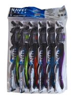 ESCOVA DENTAL MÉDIA PCT C/12 NAVY