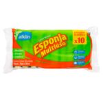 ESPONJA MULTIUSO ALKLIN DUPLA FACE PCT C/10