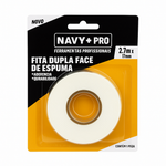 FITA DUPLA FACE NAVY+PRO 2.7M X 17MM