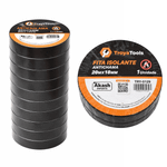 Fita Isolante 20 Metros Troya Tools – Pacote com 10 Unidades