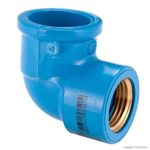 JOELHO 90 SR BUCHA LATAO AZUL 25X3/4