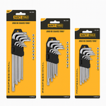JOGO DE CHAVES TORX CURTA C/9 PEÇAS (ESCOLHA O TAMANHO)