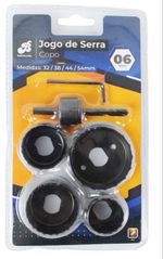 JOGO SERRA COPO DE METAL C/ 06 PCS
