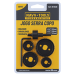 JOGO SERRA COPO DE METAL C/ 06 PCS NAVY