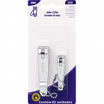 KIT C/ DOIS CORTADORES DE UNHA (P+G)