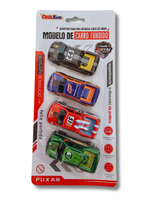 KIT C/4 CARRINHOS SISTEMA PUXE E SOLTE