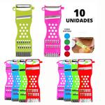 KIT DESCASCADOR E RALADOR DE LEGUMES C/10