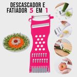 KIT DESCASCADOR E RALADOR DE LEGUMES C/10