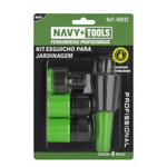 KIT ESGUICHO PARA MANGUEIRA C/4 PEÇAS 