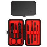 Kit Manicure e Pedicure Profissional 7 Peças com Estojo