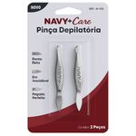 KIT PINÇA DEPILATÓRIA C/02 PEÇAS
