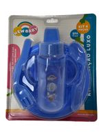 KIT REFEIÇÃO LUXO NEW BABY AZUL