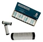 LINHA 100% POLIESTER  COR:BRANCO C/10